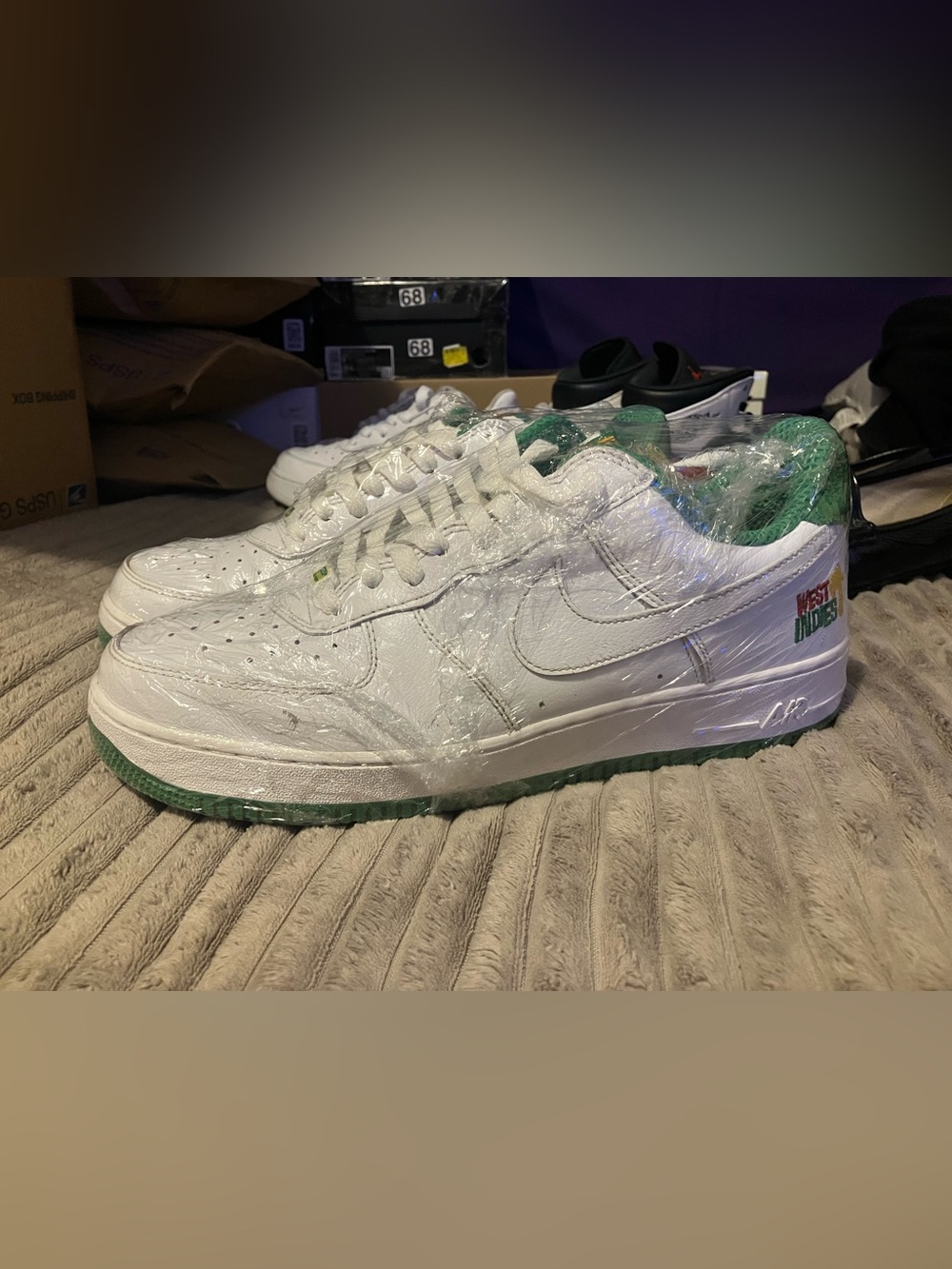 Nike Air Force 1 Low West Indies 2022 Sneakers White Sz 11.5